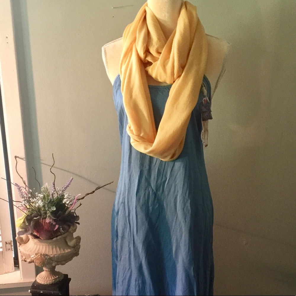 B Sharp blue maxi dress